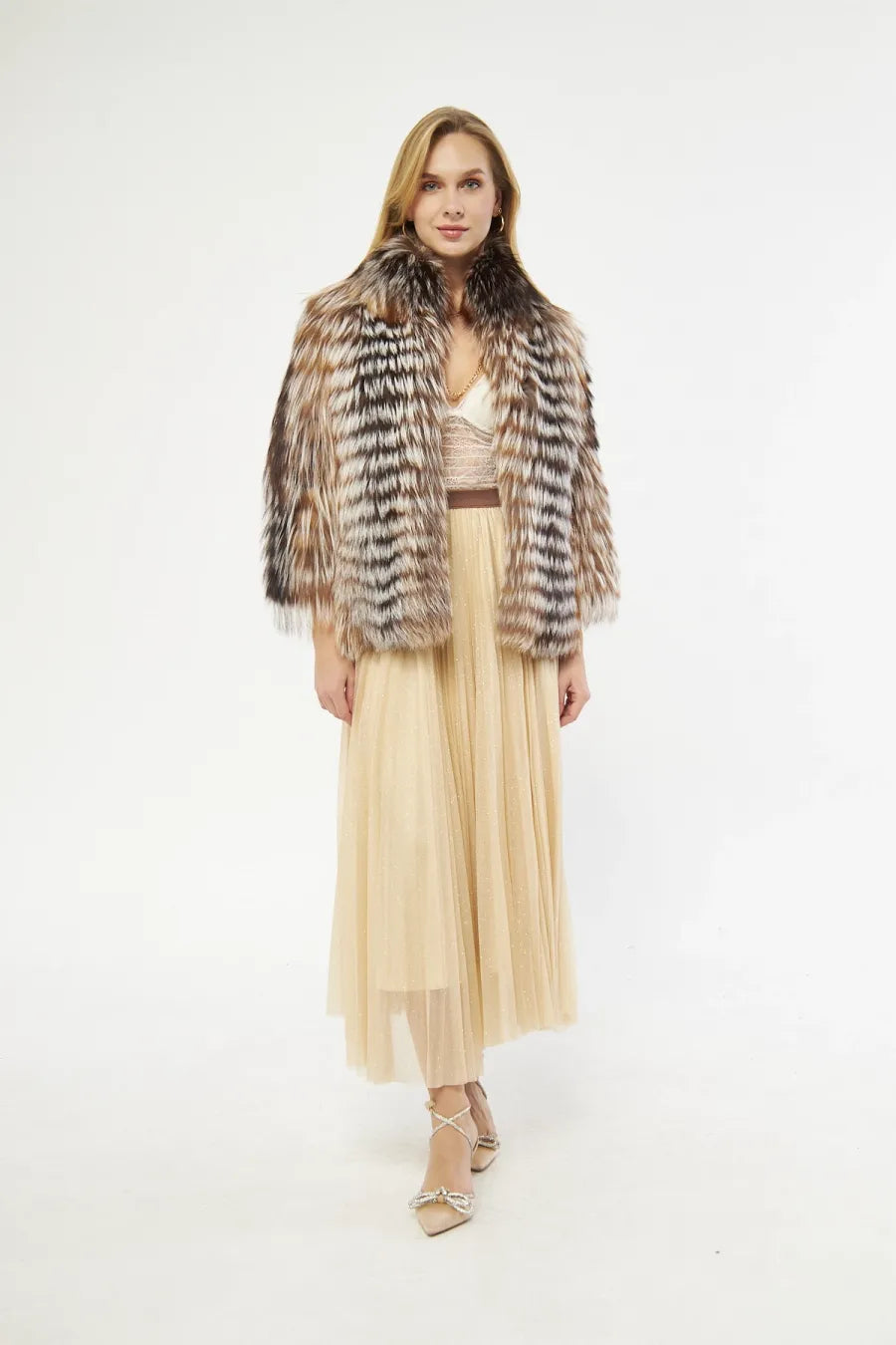 ARJANTE NATUREL TİLKİ KÜRK