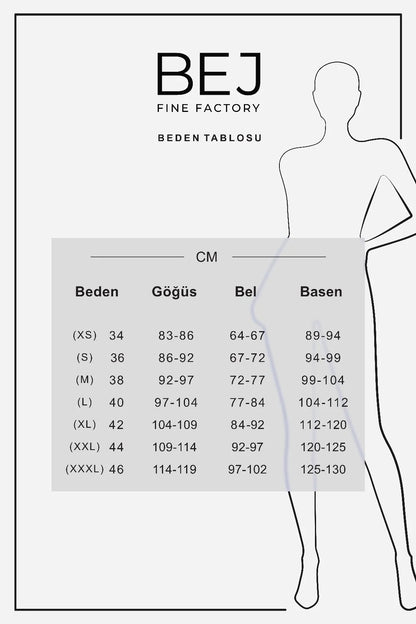 El Dikimi Kısa Kaşmir Kaban Bej Arka Görünüm - BEJ Fine Factory